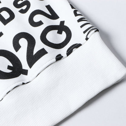 Dsquared2 DSQ2 Logo Cotton Sweatshirt — Understated Luxury for Every Day