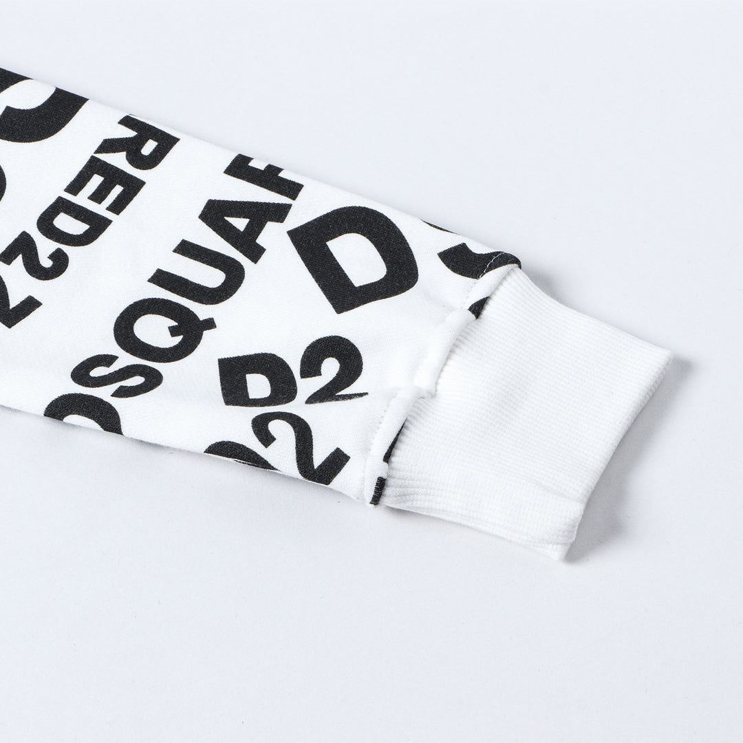 Dsquared2 DSQ2 Logo Cotton Sweatshirt — Understated Luxury for Every Day