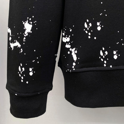 Dsquared2 Paint Logo Cotton Sweatshirt — Street Art Meets Italian Craft