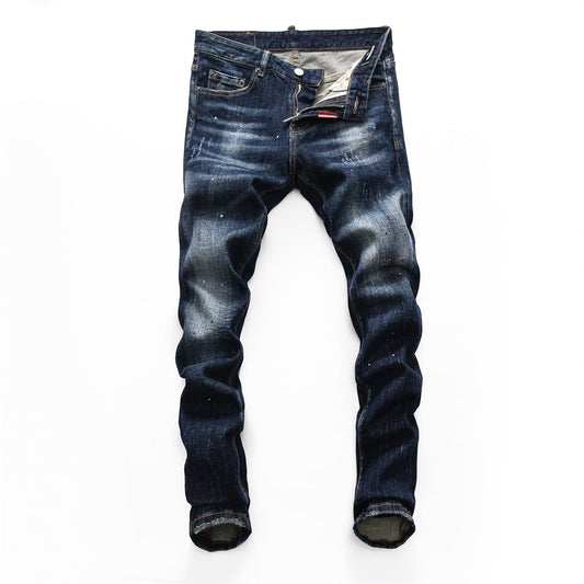 Dsquared2 Men's Slim Fit Jeans — Midnight Indigo Wash