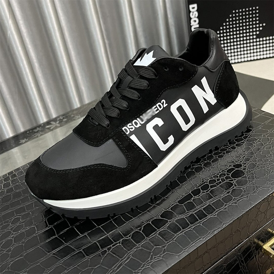 Dsquared2 Classic Sneakers — Black & White | EU 38–46
