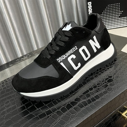 Dsquared2 Classic Sneakers — Black & White | EU 38–46