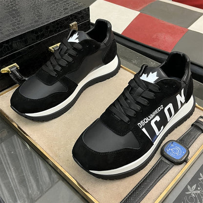 Dsquared2 Classic Sneakers — Black & White | EU 38–46