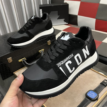 Dsquared2 Classic Sneakers — Black & White | EU 38–46