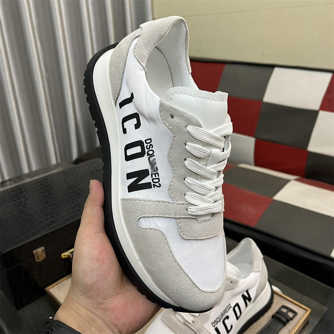 Dsquared2 Classic Sneakers — Black & White | EU 38–46