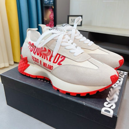 Dsquared2 Maple Leaf Sneakers — White, Black, Green & Black Gold | EU 38–45