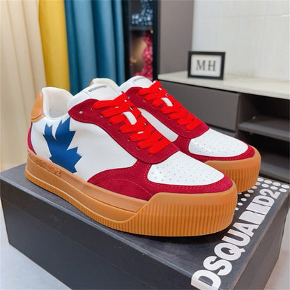 Dsquared2 Maple Leaf Sneakers — Red & Green | EU 38–46