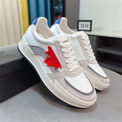 Dsquared2 Maple Leaf Sneakers — Gray & Blue | EU 38–46