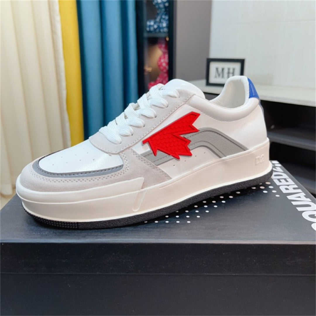 Dsquared2 Maple Leaf Sneakers — Gray & Blue | EU 38–46