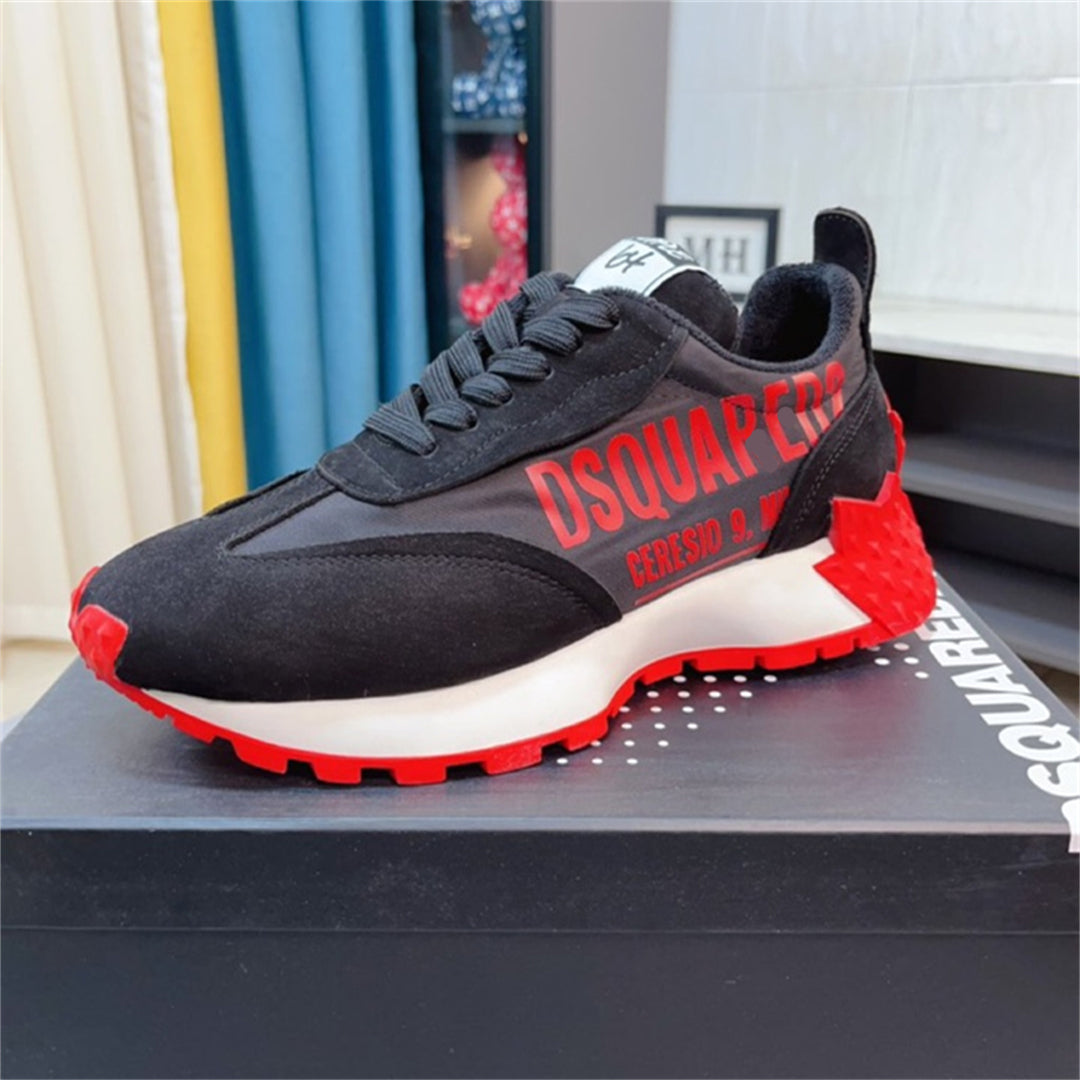Dsquared2 Maple Leaf Sneakers — White, Black, Green & Black Gold | EU 38–45
