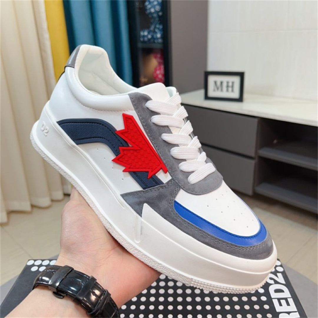 Dsquared2 Maple Leaf Sneakers — Gray & Blue | EU 38–46