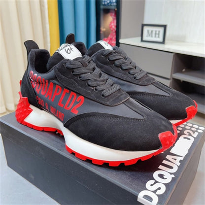 Dsquared2 Maple Leaf Sneakers — White, Black, Green & Black Gold | EU 38–45