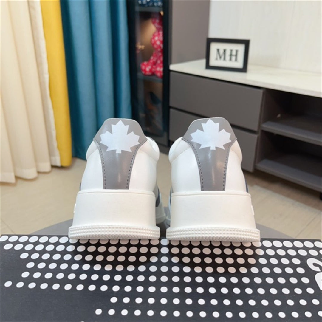 Dsquared2 Maple Leaf Sneakers — Gray & Blue | EU 38–46