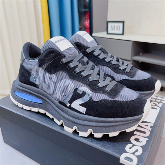 Dsquared2 Spring Summer Sneakers — Black, Gray & Brown | EU 38–46