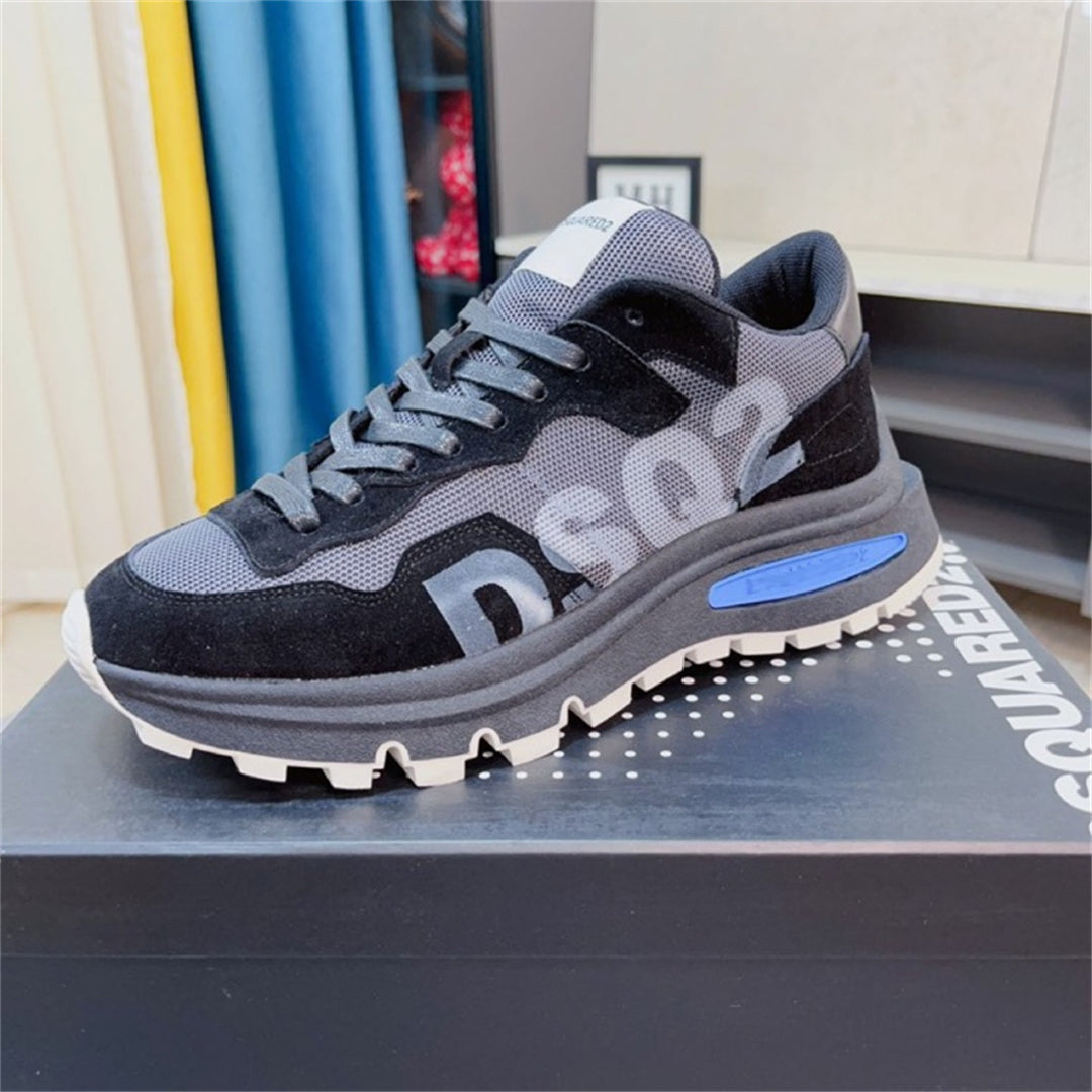 Dsquared2 Spring Summer Sneakers — Black, Gray & Brown | EU 38–46