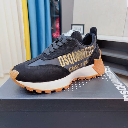 Dsquared2 Maple Leaf Sneakers — White, Black, Green & Black Gold | EU 38–45